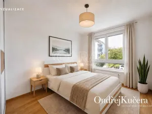Prodej bytu 2+kk, Praha - Čakovice, Marty Krásové, 48 m2