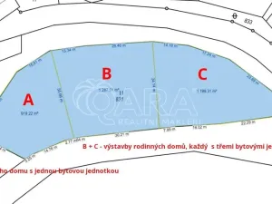 Prodej pozemku pro bydlení, Počaply, 3403 m2
