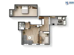 Prodej bytu 3+kk, Šternberk, Farní, 70 m2