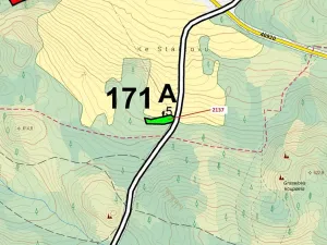 Dražba lesa, Český Rudolec, 833 m2