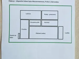 Pronájem bytu 3+1, Praha - Hlubočepy, Wassermannova, 80 m2