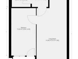 Pronájem bytu 2+kk, Praha - Černý Most, Arnošta Valenty, 49 m2