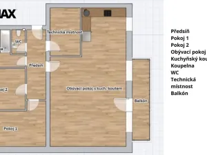 Pronájem bytu 3+kk, Lanškroun - Žichlínské Předměstí, Palackého, 98 m2