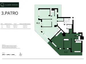 Prodej bytu 3+kk, Praha - Komořany, Okružní, 77 m2