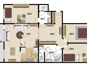Prodej bytu 4+kk, Praha - Čimice, Křivenická, 106 m2