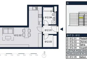 Prodej bytu 1+kk, Praha - Strašnice, Zvěřinova, 51 m2