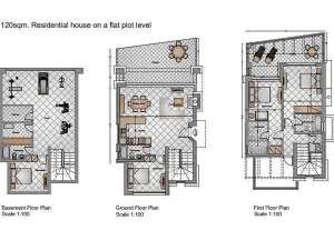 Prodej rodinného domu, Agios Nikolaos, Chalkidiki, Řecko, 115 m2