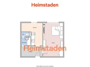 Pronájem bytu 1+1, Karviná - Hranice, Rudé armády, 36 m2