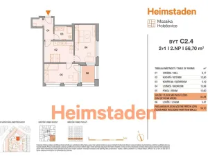 Pronájem bytu 2+1, Praha - Holešovice, U Pergamenky, 56 m2