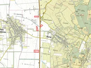 Prodej pole, Perná, 69111 m2