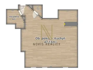 Pronájem bytu 2+kk, Plzeň, Klatovská třída, 74 m2