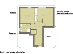 Pronájem bytu 2+kk, Chotěšov, Kollárova, 50 m2