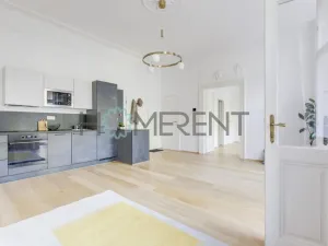 Pronájem bytu 2+kk, Praha - Karlín, Kaizlovy sady, 46 m2