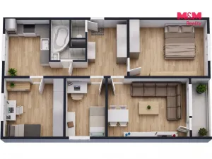 Prodej bytu 4+1, Sokolov, Jelínkova, 84 m2