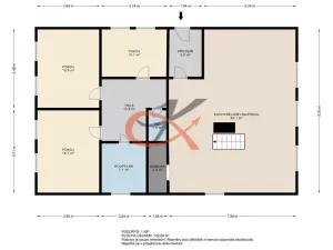 Prodej rodinného domu, Valašské Meziříčí - Podlesí, 110 m2