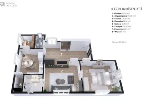 Prodej bytu 2+1, Frýdek-Místek, F. Čejky, 80 m2