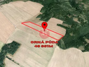 Prodej pole, Březová, 48561 m2