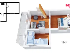 Prodej rodinného domu, Bernartice - Srlín, 95 m2