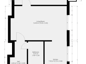 Pronájem bytu 2+kk, Praha - Vysočany, Spojovací, 47 m2