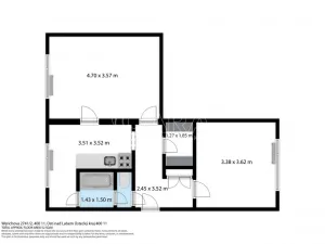Prodej bytu 2+1, Ústí nad Labem - Severní Terasa, Werichova, 52 m2