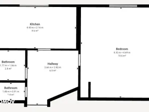 Prodej bytu 1+1, Slavičín, Ševcovská, 40 m2