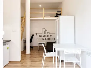 Pronájem bytu 1+kk, Brno, Hybešova, 21 m2