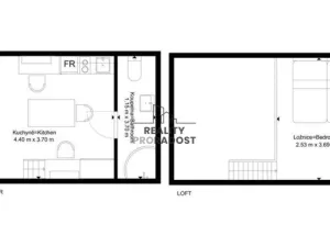 Pronájem bytu 1+kk, Brno, Hybešova, 23 m2