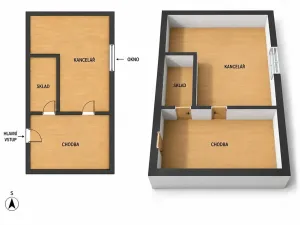 Pronájem kanceláře, Kyjov, Jungmannova, 32 m2