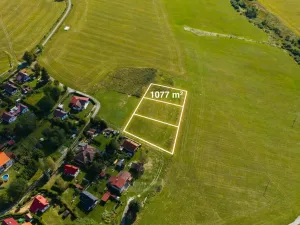 Prodej pozemku pro bydlení, Horní Planá - Pernek, Maňava, 1077 m2