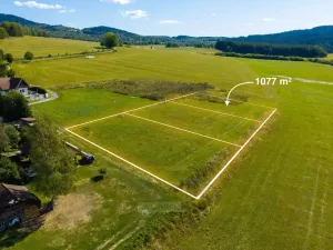 Prodej pozemku pro bydlení, Horní Planá - Pernek, Maňava, 1077 m2
