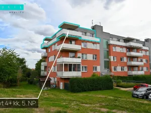 Pronájem bytu 4+kk, Olomouc - Nová Ulice, Mošnerova, 111 m2