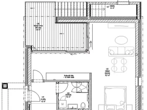 Pronájem bytu 1+kk, Praha - Újezd nad Lesy, Staroújezdská, 60 m2