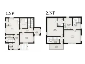 Prodej rodinného domu, Úvaly, Jungmannova, 161 m2