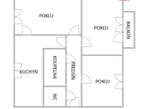Pronájem bytu 3+kk, Náchod, Raisova, 65 m2