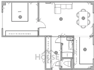 Prodej bytu 2+kk, Praha - Vršovice, Přípotoční, 67 m2