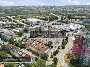 Pronájem bytu 1+kk, Praha - Michle, Brtnická, 30 m2