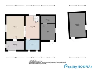 Prodej chaty, Malšice - Staré Lány, 88 m2
