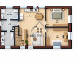 Prodej rodinného domu, Bošilec, 120 m2