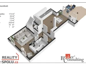Prodej bytu 3+kk, Praha - Žižkov, Na chmelnici, 101 m2