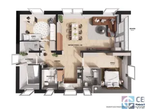 Prodej bytu 4+kk, Jablonec nad Nisou, Máchova, 164 m2