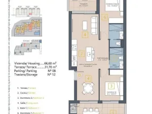 Prodej bytu 3+kk, Los Alcazares, Murcia, Španělsko, 85 m2