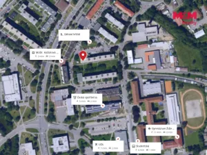 Pronájem bytu 2+1, Žďár nad Sázavou - Žďár nad Sázavou 4, Studentská, 53 m2