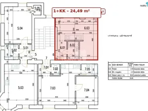 Prodej bytu 1+kk, Praha - Hrdlořezy, Českobrodská, 24 m2