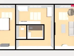 Prodej bytu 2+1, Praha - Hloubětín, Zelenečská, 48 m2