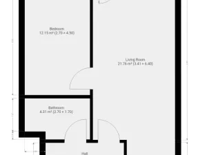 Pronájem bytu 2+kk, Praha - Dolní Chabry, Za Pískovnou, 52 m2