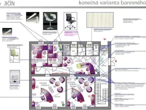Pronájem kanceláře, Jičín, Kollárova, 140 m2