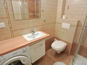 Pronájem bytu 1+kk, Praha - Šeberov, Musilova, 22 m2