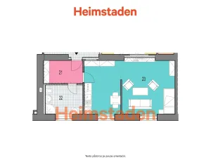 Pronájem bytu 1+1, Havířov - Město, U Stromovky, 42 m2