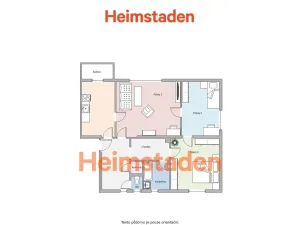 Pronájem bytu 3+1, Havířov - Šumbark, Dukelská, 70 m2
