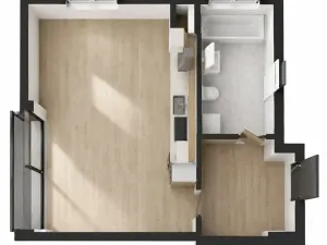 Prodej bytu 1+kk, Heřmanova Huť, U Pondu, 35 m2